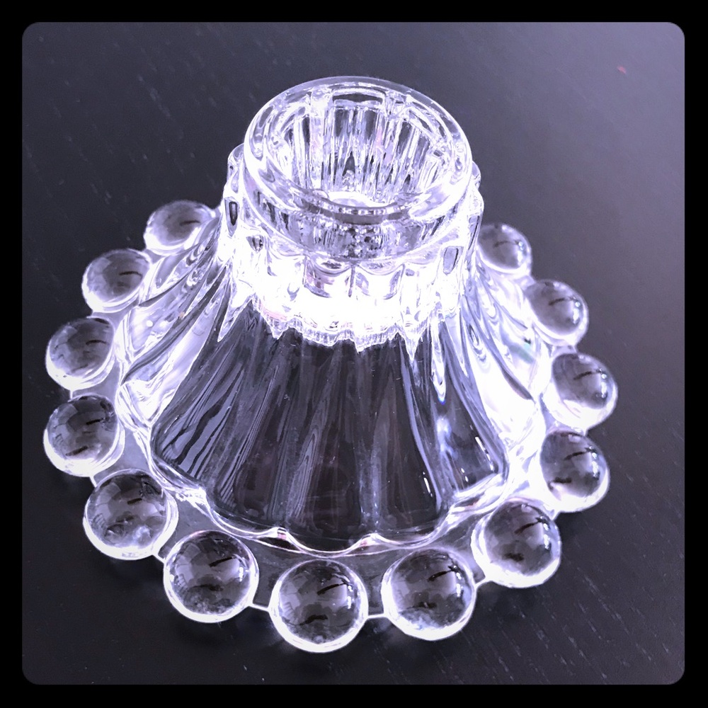 Crystal Candlestick holder
